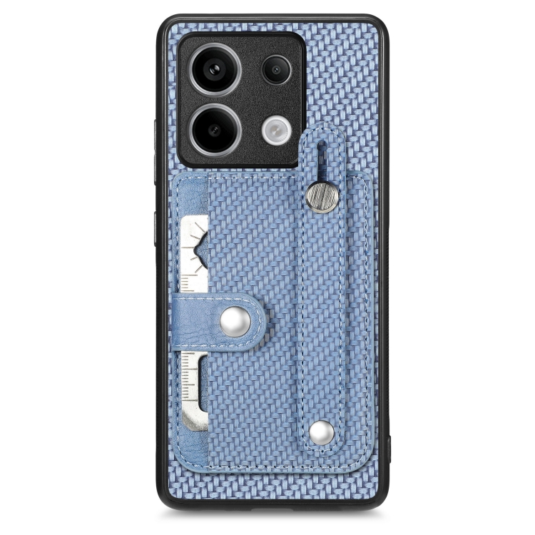 For Xiaomi Redmi Note 13 Pro Wristband Kickstand Card Wallet Back Phone Case with Tool Knife(Blue)
For Xiaomi Redmi Note 13 Pro Wristband Kickstand Card Wallet Back Phone Case with Tool Knife(Blue)