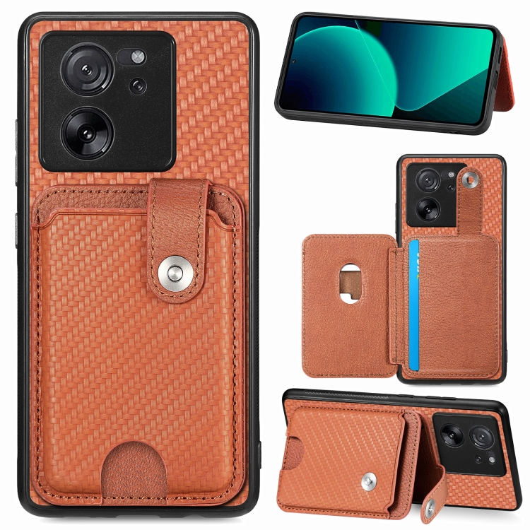 For Xiaomi 13T / 13T Pro Card Wallet Kickstand Back Phone Case with Tool Knife(Brown)
For Xiaomi 13T / 13T Pro Card Wallet Kickstand Back Phone Case with Tool Knife(Brown)