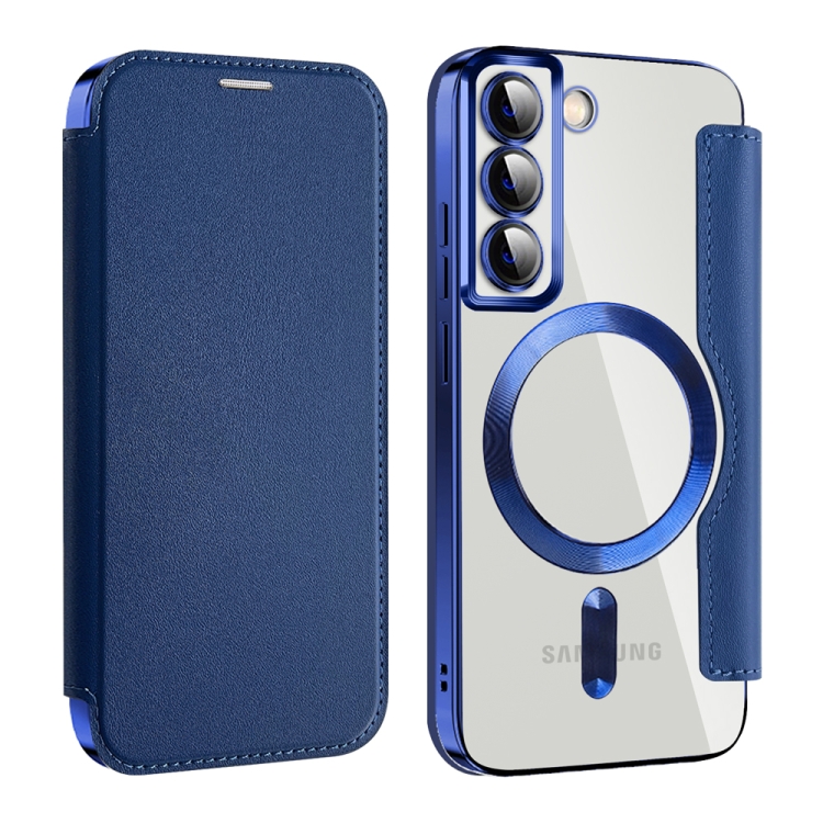For Samsung Galaxy S22 5G Shield MagSafe RFID Anti-theft Leather Phone Case(Dark Blue)
For Samsung Galaxy S22 5G Shield MagSafe RFID Anti-theft Leather Phone Case(Dark Blue)