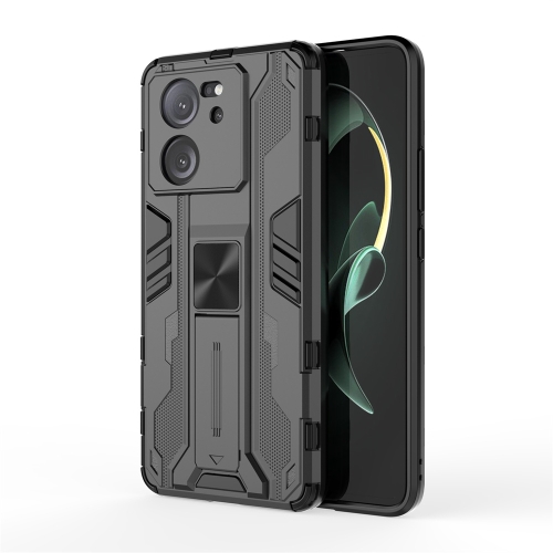 

For Xiaomi 13T Pro Supersonic Armor PC Hybrid TPU Phone Case(Black)