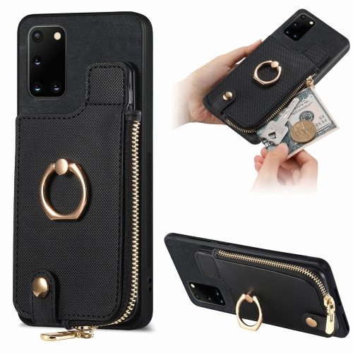 For Samsung Galaxy A21S Cross Leather Ring Vertical Zipper Wallet Back Phone Case(Blue)
For Samsung Galaxy A21S Cross Leather Ring Vertical Zipper Wallet Back Phone Case(Blue)