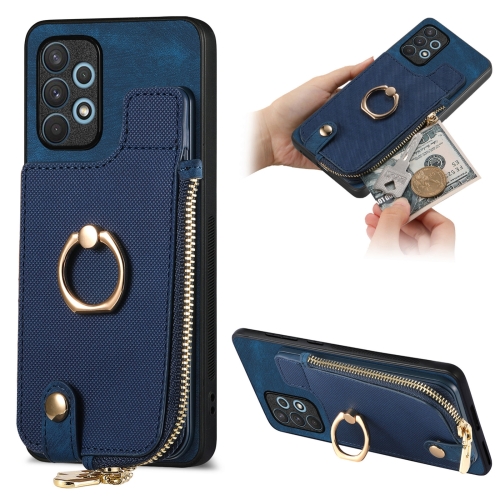 For Samsung Galaxy A72 4G/5G Cross Leather Ring Vertical Zipper Wallet Back Phone Case(Purple)
For Samsung Galaxy A72 4G/5G Cross Leather Ring Vertical Zipper Wallet Back Phone Case(Purple)