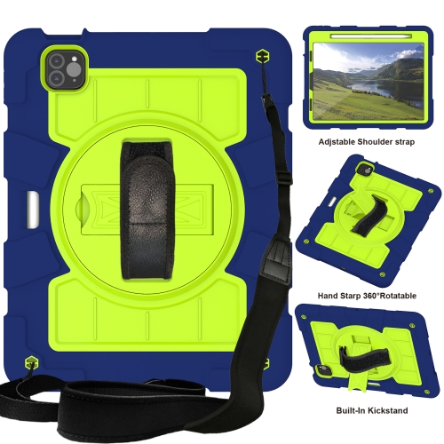 For iPad Air 2020 / 2022 10.9 Silicone Hybrid PC Shockproof Tablet Case with Shoulder Strap(Tibetan Turquoise)
For iPad Air 2020 / 2022 10.9 Silicone Hybrid PC Shockproof Tablet Case with Shoulder Strap(Tibetan Turquoise)