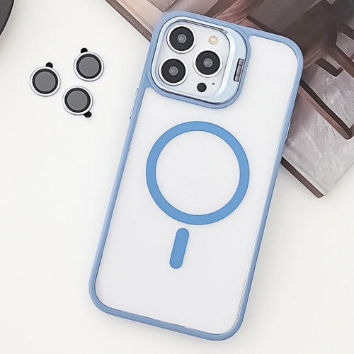 For iPhone 13 Pro Max MagSafe Acrylic Hybrid TPU Holder Phone Case with Lens film(Light Blue)
For iPhone 13 Pro Max MagSafe Acrylic Hybrid TPU Holder Phone Case with Lens film(Light Blue)