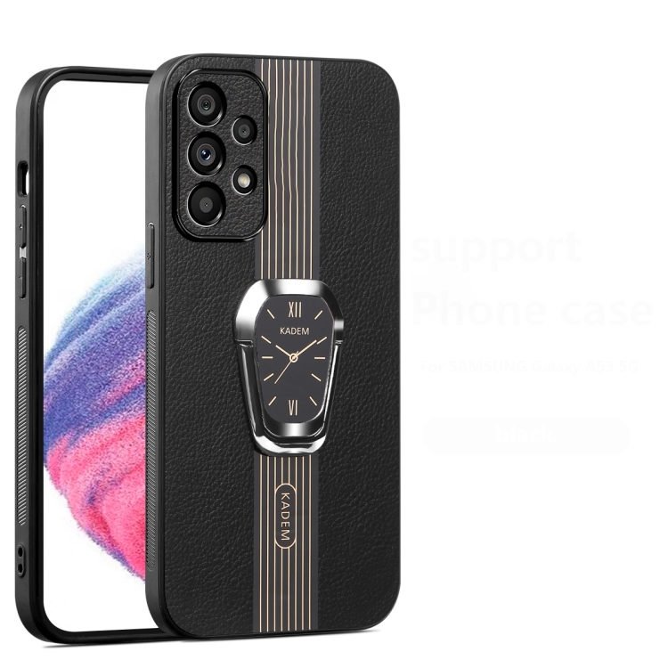 For Samsung Galaxy A52 Magnetic Litchi Leather Back Phone Case with Holder(Black)
For Samsung Galaxy A52 Magnetic Litchi Leather Back Phone Case with Holder(Black)