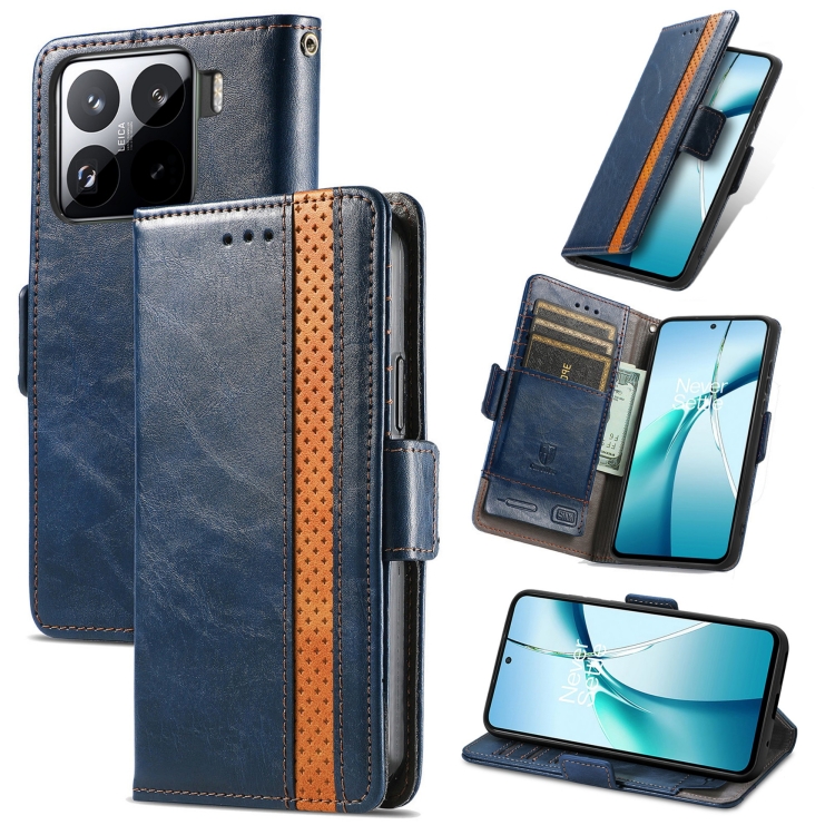 For Xiaomi 15 Pro CaseNeo Splicing Dual Magnetic Buckle Leather Phone Case(Blue)
For Xiaomi 15 Pro CaseNeo Splicing Dual Magnetic Buckle Leather Phone Case(Blue)