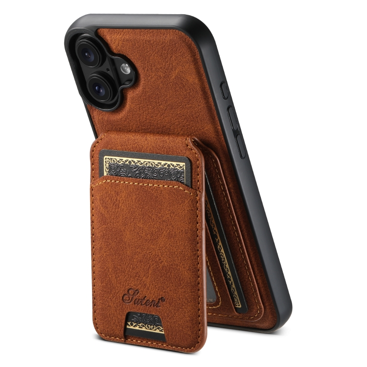 For iPhone 16 Suteni H16 Litchi Texture Leather Detachable Wallet Back Phone Case(Khaki)
For iPhone 16 Suteni H16 Litchi Texture Leather Detachable Wallet Back Phone Case(Khaki)