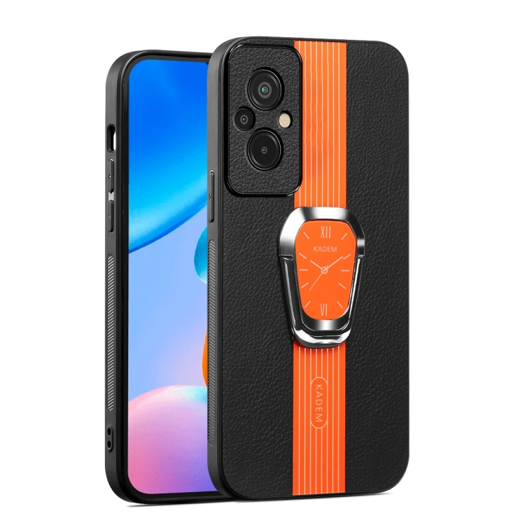 For Xiaomi Redmi 11 Prime 4G Magnetic Litchi Leather Back Phone Case with Holder(Orange)
For Xiaomi Redmi 11 Prime 4G Magnetic Litchi Leather Back Phone Case with Holder(Orange)