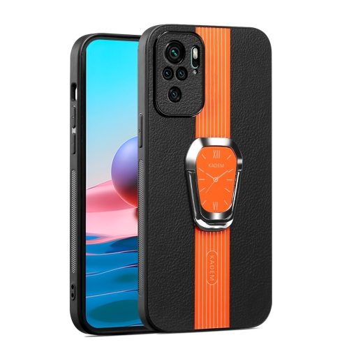 For Xiaomi Redmi Note 10 4G Magnetic Litchi Leather Back Phone Case with Holder(Orange)
For Xiaomi Redmi Note 10 4G Magnetic Litchi Leather Back Phone Case with Holder(Orange)