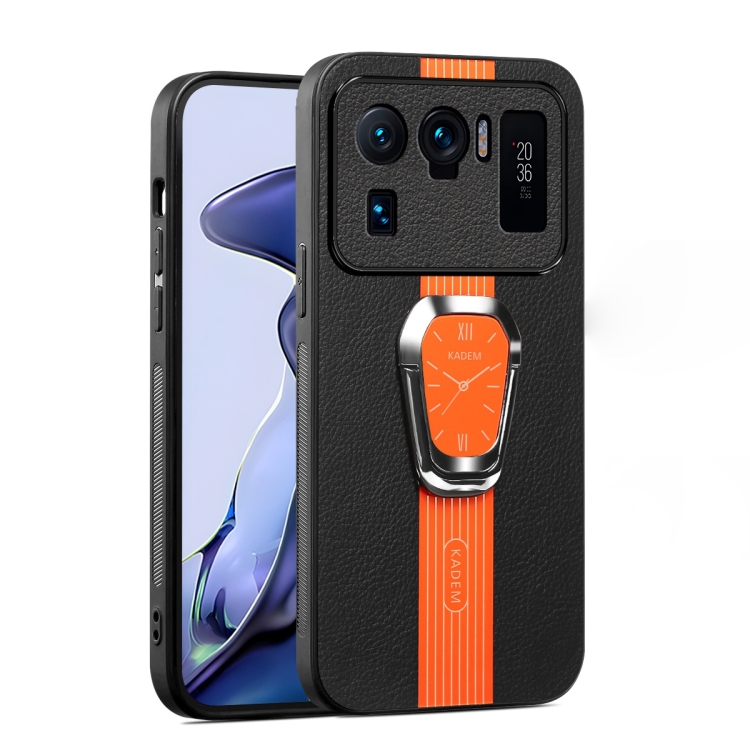 For Xiaomi Mi 11 Ultra Magnetic Litchi Leather Back Phone Case with Holder(Orange)
For Xiaomi Mi 11 Ultra Magnetic Litchi Leather Back Phone Case with Holder(Orange)