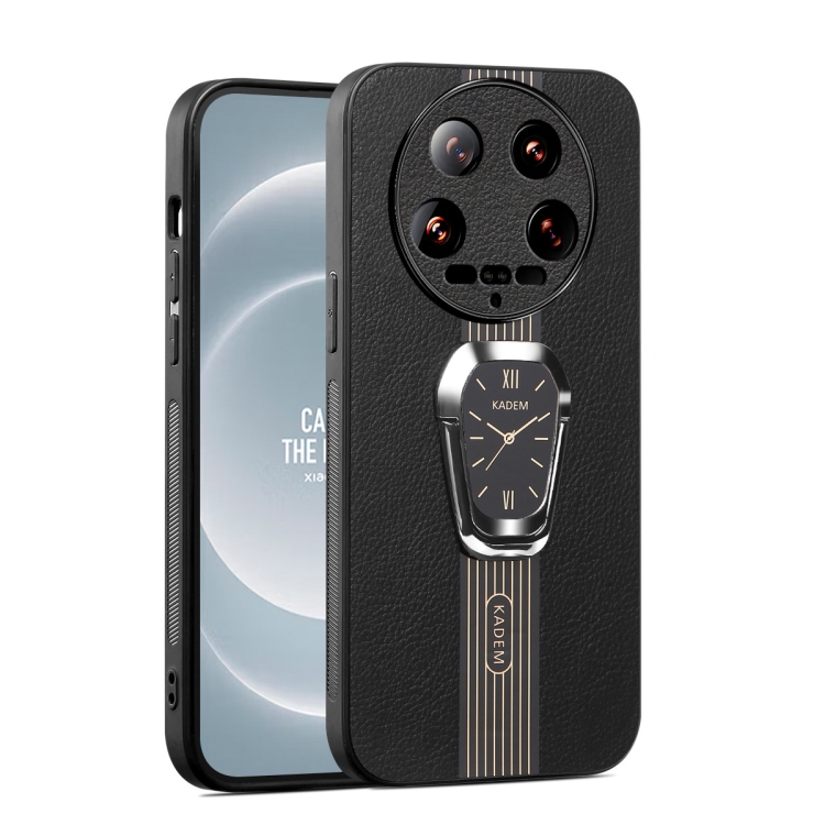 For Xiaomi 14 Ultra Magnetic Litchi Leather Back Phone Case with Holder(Black)
For Xiaomi 14 Ultra Magnetic Litchi Leather Back Phone Case with Holder(Black)
