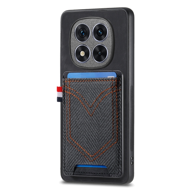 For Xiaomi Redmi Note 14 5G Denim Texture Leather Skin Phone Case with Card Slot(Black)
For Xiaomi Redmi Note 14 5G Denim Texture Leather Skin Phone Case with Card Slot(Black)