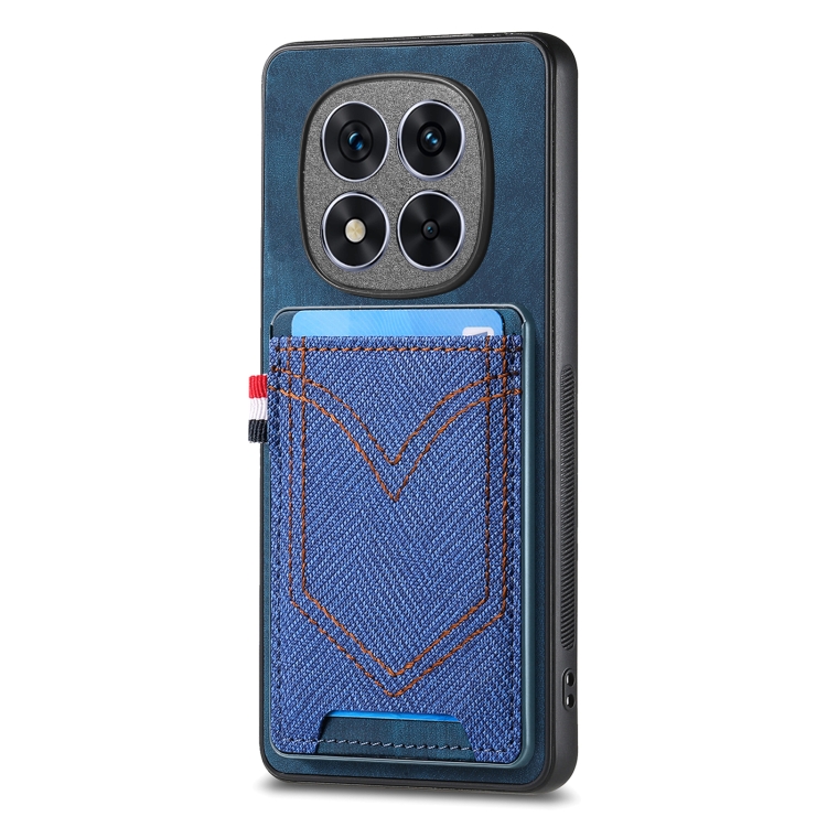 For Xiaomi Redmi Note 14 Pro+ 5G Denim Texture Leather Skin Phone Case with Card Slot(Blue)
For Xiaomi Redmi Note 14 Pro+ 5G Denim Texture Leather Skin Phone Case with Card Slot(Blue)
