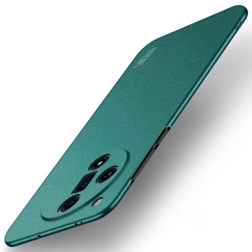 

For OPPO Find X7 MOFI Fandun Series Frosted PC Ultra-thin All-inclusive Phone Case(Green)