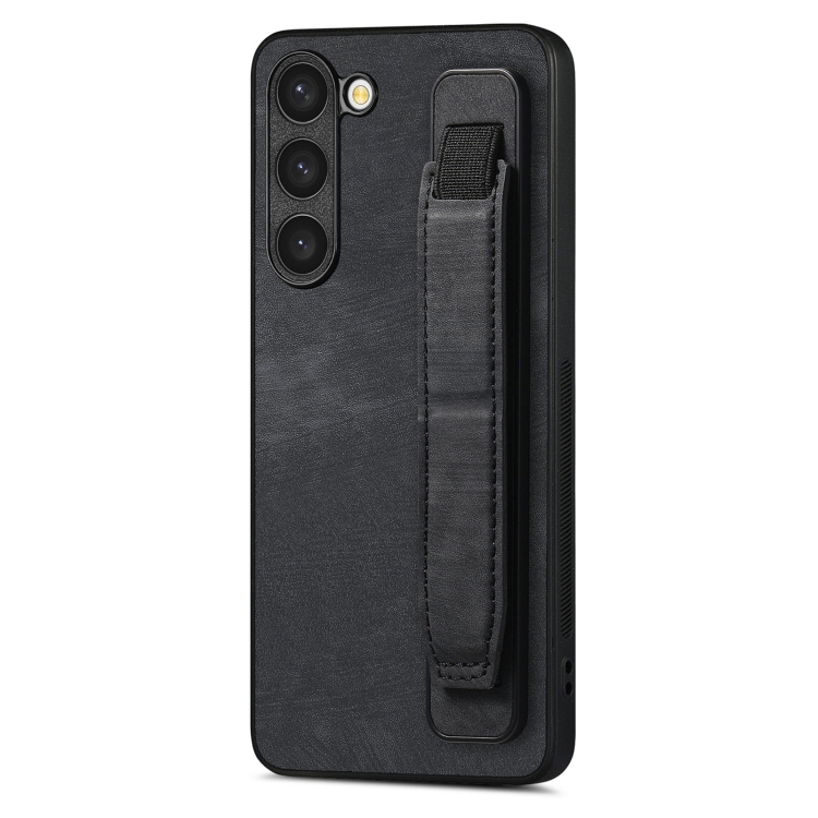 For Samsung Galaxy S23+ 5G Retro Wristband Holder Leather Back Phone Case(Black)
For Samsung Galaxy S23+ 5G Retro Wristband Holder Leather Back Phone Case(Black)