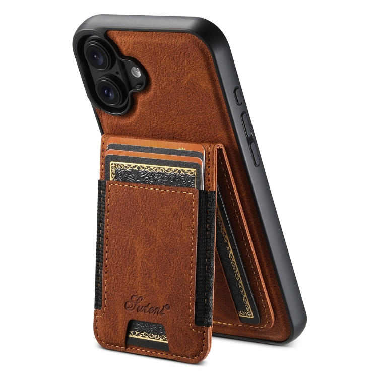 For iPhone 16 Suteni H17 Litchi Texture Leather MagSafe Detachable Wallet Phone Case(Khaki)
For iPhone 16 Suteni H17 Litchi Texture Leather MagSafe Detachable Wallet Phone Case(Khaki)