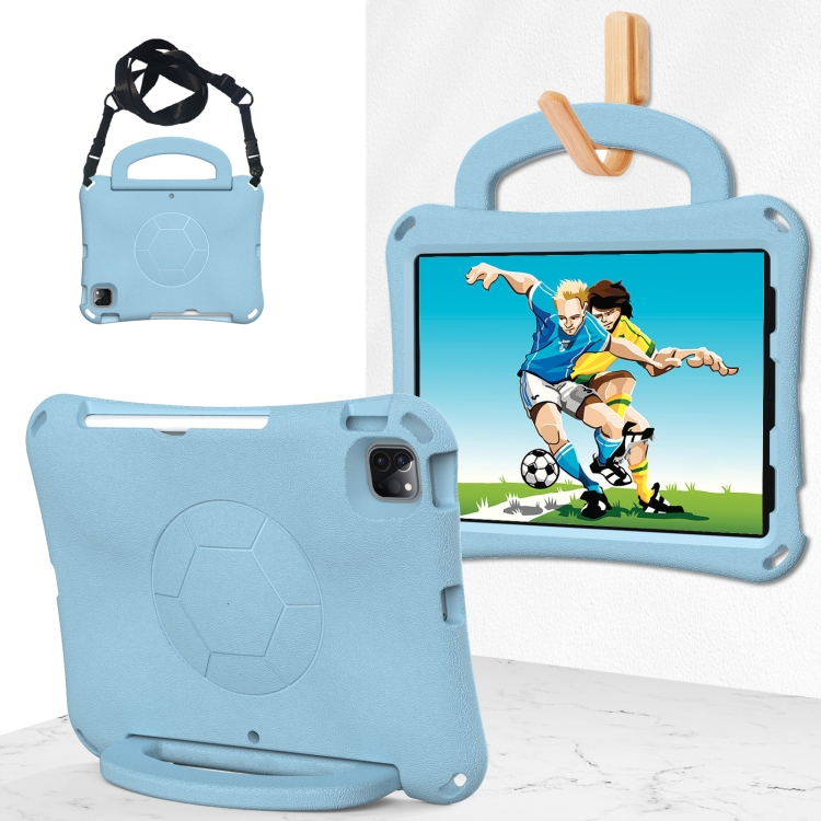 For iPad Pro 11 2024 Handle Football Shaped EVA Shockproof Tablet Case(Light Blue)
For iPad Pro 11 2024 Handle Football Shaped EVA Shockproof Tablet Case(Light Blue)