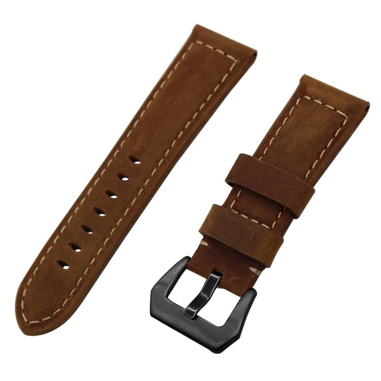 Frosted leather large black buckle For Huawei Watch GT / Watch 2 Pro Watch Band(Dark brown)
Frosted leather large black buckle For Huawei Watch GT / Watch 2 Pro Watch Band(Dark brown)