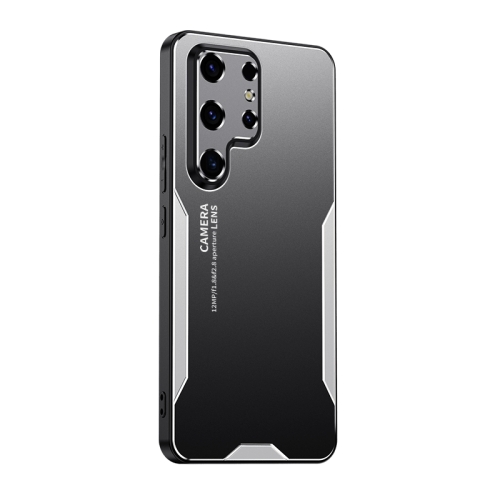 For Samsung Galaxy S25 Ultra 5G Blade Series TPU Hybrid Metal Phone Case(Silver)
For Samsung Galaxy S25 Ultra 5G Blade Series TPU Hybrid Metal Phone Case(Silver)