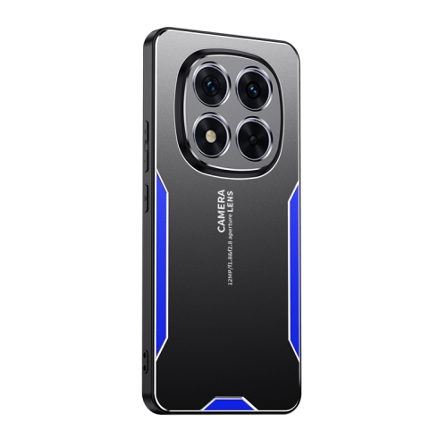 For Xiaomi Redmi Note 14 Pro 5G Blade Series TPU Hybrid Metal Phone Case(Blue)
For Xiaomi Redmi Note 14 Pro 5G Blade Series TPU Hybrid Metal Phone Case(Blue)
