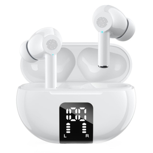 

M10 Wireless Bluetooth Smart Voice Translator Headset Multiple Languages Translation Earphones(White)