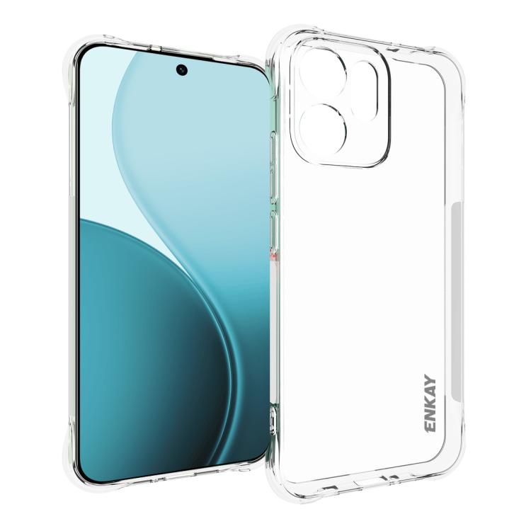 For OPPO Reno14 5G Global ENKAY Hat-Prince Transparent TPU Shockproof Phone Case
For OPPO Reno14 5G Global ENKAY Hat-Prince Transparent TPU Shockproof Phone Case