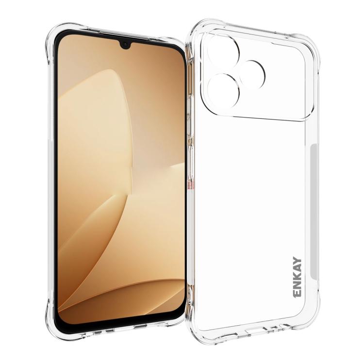 For OPPO A6c 4G Global ENKAY Hat-Prince Transparent TPU Shockproof Phone Case
For OPPO A6c 4G Global ENKAY Hat-Prince Transparent TPU Shockproof Phone Case