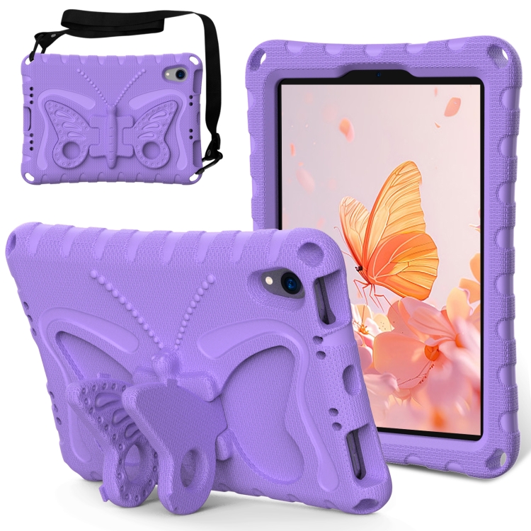 For iPad mini 6 / mini 2024 Butterfly Bracket EVA Shockproof Tablet Case(Light Purple)
For iPad mini 6 / mini 2024 Butterfly Bracket EVA Shockproof Tablet Case(Light Purple)