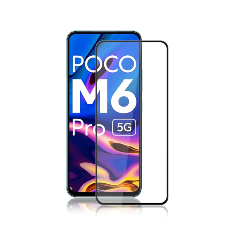 For Xiaomi Poco M6 Pro 5G mocolo 2.5D Full Glue Full Cover Tempered Glass Film
For Xiaomi Poco M6 Pro 5G mocolo 2.5D Full Glue Full Cover Tempered Glass Film