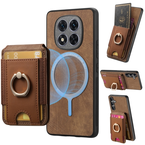 For Redmi Note 14 5G Retro Splitable Magnetic Stand Card Bag Leather Phone Case(Brown)
For Redmi Note 14 5G Retro Splitable Magnetic Stand Card Bag Leather Phone Case(Brown)