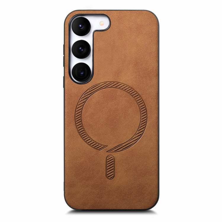 For Samsung Galaxy S23 5G Solid Color Retro Magsafe PU Back Cover Phone Case(Brown)
For Samsung Galaxy S23 5G Solid Color Retro Magsafe PU Back Cover Phone Case(Brown)