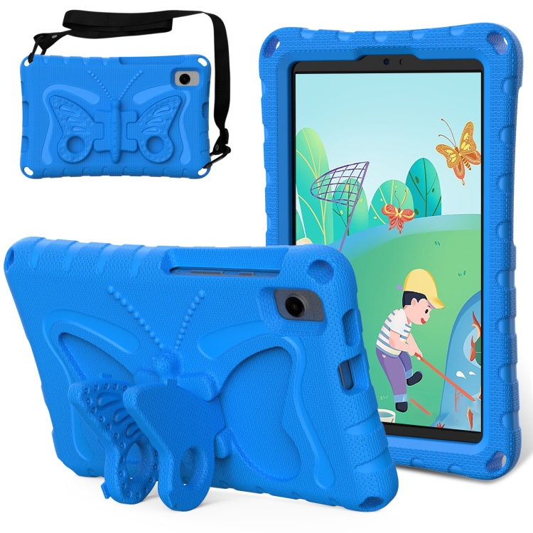 For Samsung Galaxy Tab A7 Lite T220 Butterfly Bracket EVA Shockproof Tablet Case(Blue)
For Samsung Galaxy Tab A7 Lite T220 Butterfly Bracket EVA Shockproof Tablet Case(Blue)