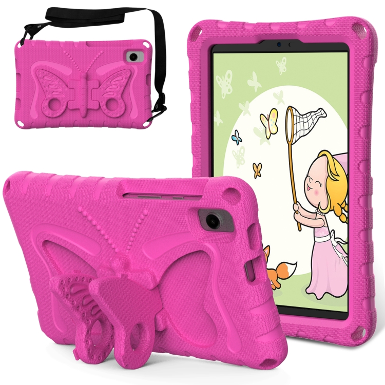 For Samsung Galaxy Tab A7 Lite T220 Butterfly Bracket EVA Shockproof Tablet Case(Rose Red)
For Samsung Galaxy Tab A7 Lite T220 Butterfly Bracket EVA Shockproof Tablet Case(Rose Red)