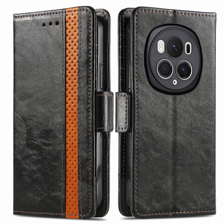 For Honor Magic6 Pro CaseNeo Splicing Dual Magnetic Buckle Leather Phone Case(Black)
For Honor Magic6 Pro CaseNeo Splicing Dual Magnetic Buckle Leather Phone Case(Black)