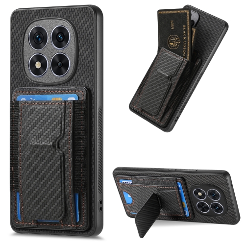 For Xiaomi Redmi Note 14 Pro+ 5G Carbon Fiber Fold Stand Elastic Card Bag Phone Case(Black)
For Xiaomi Redmi Note 14 Pro+ 5G Carbon Fiber Fold Stand Elastic Card Bag Phone Case(Black)