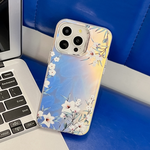 For iPhone 16 Pro Electroplating Laser Flower Texture TPU Phone Case(Morning Glory AH16)
For iPhone 16 Pro Electroplating Laser Flower Texture TPU Phone Case(Morning Glory AH16)