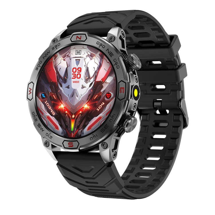 KC86 1.43 inch Color Screen Smart Watch, Support Bluetooth Call / Health Monitoring(Black)
KC86 1.43 inch Color Screen Smart Watch, Support Bluetooth Call / Health Monitoring(Black)