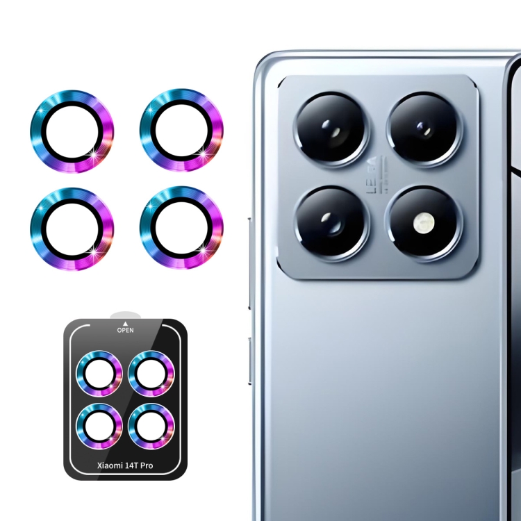 For Xiaomi 14T Pro ENKAY 9H Rear Lens Aluminium Alloy Tempered Glass Film(Colorful)
For Xiaomi 14T Pro ENKAY 9H Rear Lens Aluminium Alloy Tempered Glass Film(Colorful)