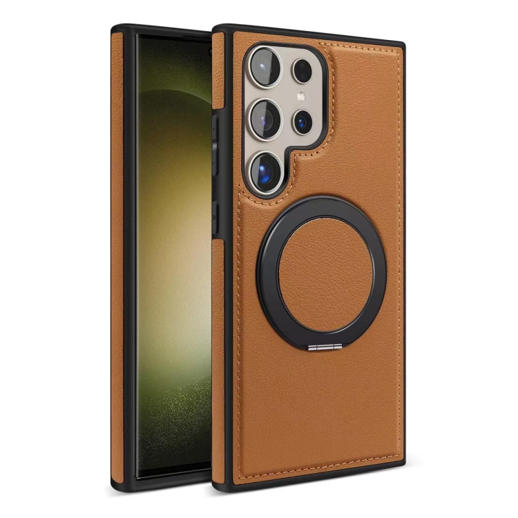 For Samsung Galaxy S23 Ultra 5G Yashi 360 Degree Rotating MagSafe Bracket Phone Case(Brown)
For Samsung Galaxy S23 Ultra 5G Yashi 360 Degree Rotating MagSafe Bracket Phone Case(Brown)