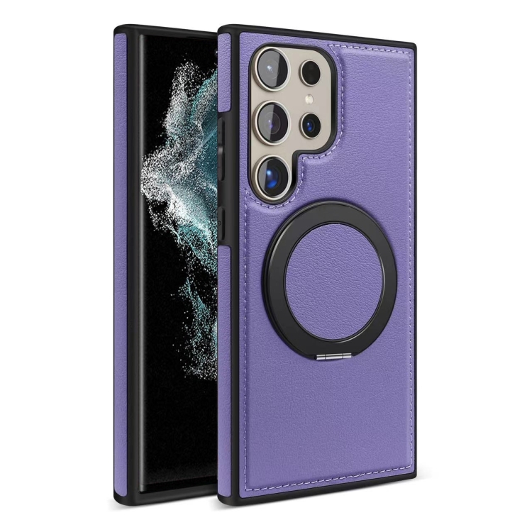 For Samsung Galaxy S22 Ultra 5G Yashi 360 Degree Rotating MagSafe Bracket Phone Case(Purple)
For Samsung Galaxy S22 Ultra 5G Yashi 360 Degree Rotating MagSafe Bracket Phone Case(Purple)