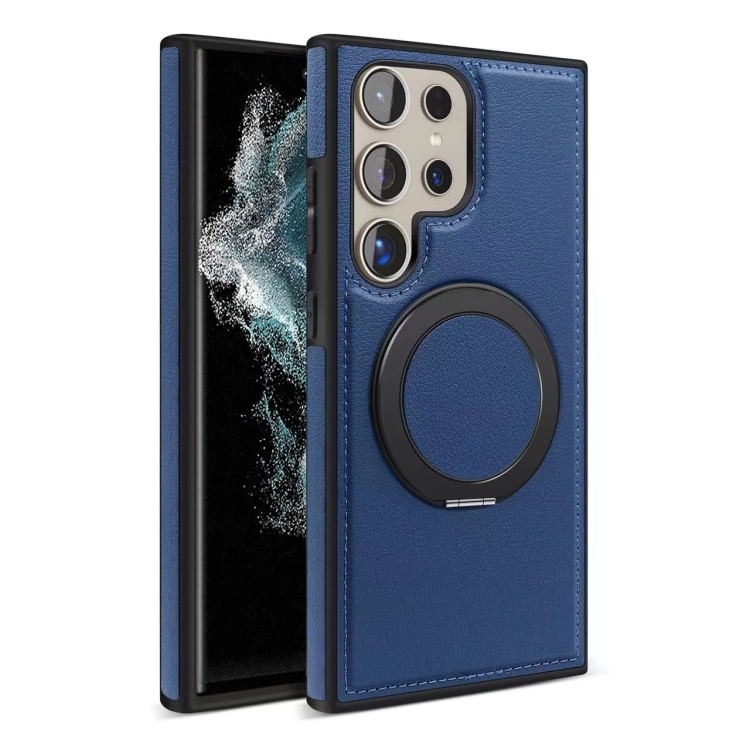 For Samsung Galaxy S22 Ultra 5G Yashi 360 Degree Rotating MagSafe Bracket Phone Case(Blue)
For Samsung Galaxy S22 Ultra 5G Yashi 360 Degree Rotating MagSafe Bracket Phone Case(Blue)