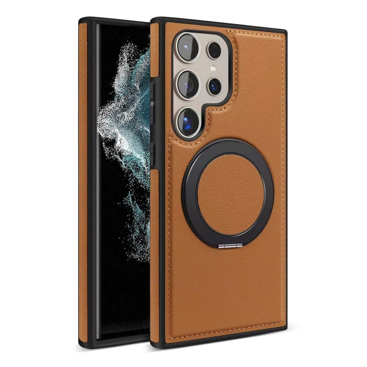 For Samsung Galaxy S22 Ultra 5G Yashi 360 Degree Rotating MagSafe Bracket Phone Case(Brown)
For Samsung Galaxy S22 Ultra 5G Yashi 360 Degree Rotating MagSafe Bracket Phone Case(Brown)