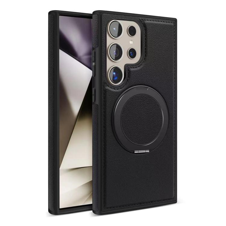 For Samsung Galaxy S25 Ultra 5G Yashi 360 Degree Rotating MagSafe Bracket Phone Case(Classic Black)
For Samsung Galaxy S25 Ultra 5G Yashi 360 Degree Rotating MagSafe Bracket Phone Case(Classic Black)