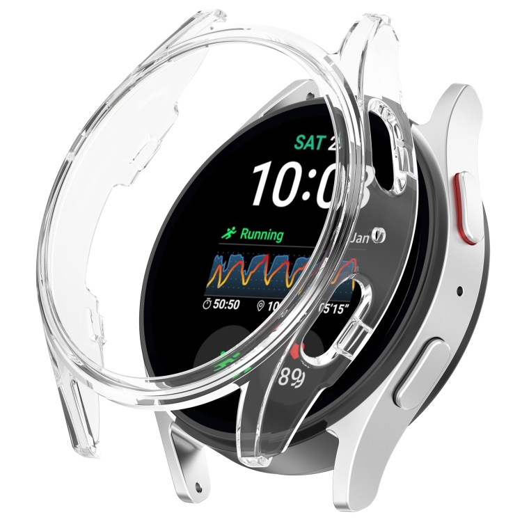 For Sansung Galaxy Watch 7 40mm Half Pack Hollow PC Watch Protective Case(Transparent White)
For Sansung Galaxy Watch 7 40mm Half Pack Hollow PC Watch Protective Case(Transparent White)