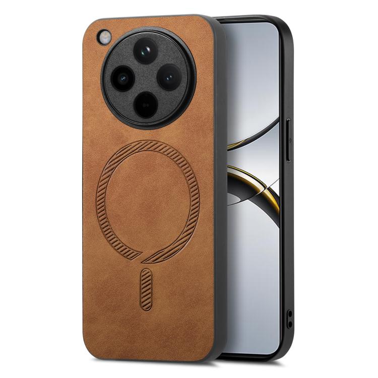 For OPPO Find X8 Retro Magsafe Magnetic PU Back Cover Phone Case(Brown)
For OPPO Find X8 Retro Magsafe Magnetic PU Back Cover Phone Case(Brown)
