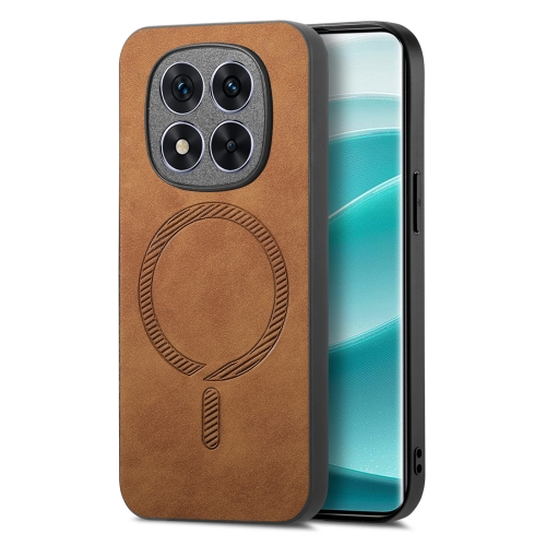 For Xiaomi Redmi Note 14 Pro+ 5G Solid Color Retro Magsafe PU Back Cover Phone Case(Brown)
For Xiaomi Redmi Note 14 Pro+ 5G Solid Color Retro Magsafe PU Back Cover Phone Case(Brown)