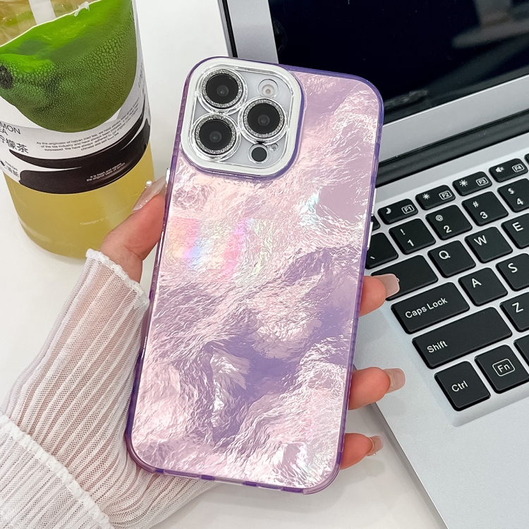 For iPhone 14 Pro Max Plating Glitter Texture TPU Phone Case with Lens Film(Purple Tinfoil Texture)
For iPhone 14 Pro Max Plating Glitter Texture TPU Phone Case with Lens Film(Purple Tinfoil Texture)