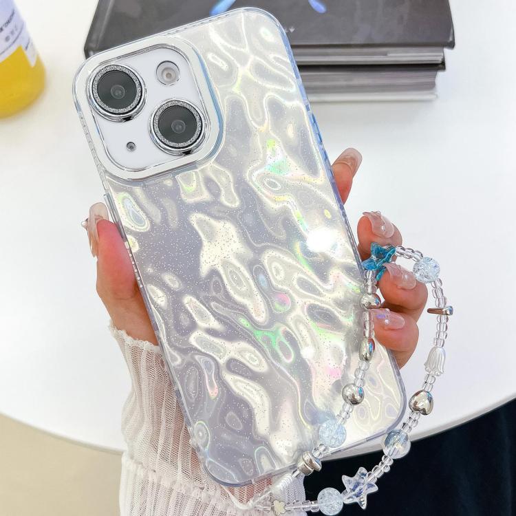 For iPhone 14 Plating Glitter Texture Chain Wristband TPU Phone Case with Lens Film(White Wrinkles)
For iPhone 14 Plating Glitter Texture Chain Wristband TPU Phone Case with Lens Film(White Wrinkles)