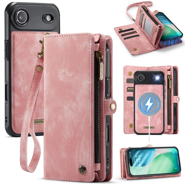 For iPhone Air CaseMe 008 Detachable Multifunctional Leather Phone Case(Pink) 
For iPhone Air CaseMe 008 Detachable Multifunctional Leather Phone Case(Pink)