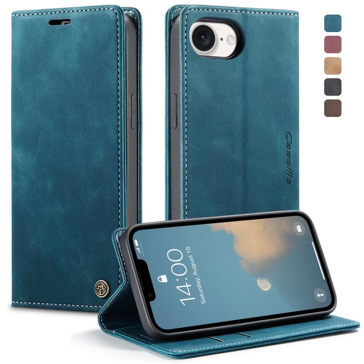For iPhone 16e CaseMe 013 Multifunctional Horizontal Flip Leather Phone Case(Blue)
For iPhone 16e CaseMe 013 Multifunctional Horizontal Flip Leather Phone Case(Blue)